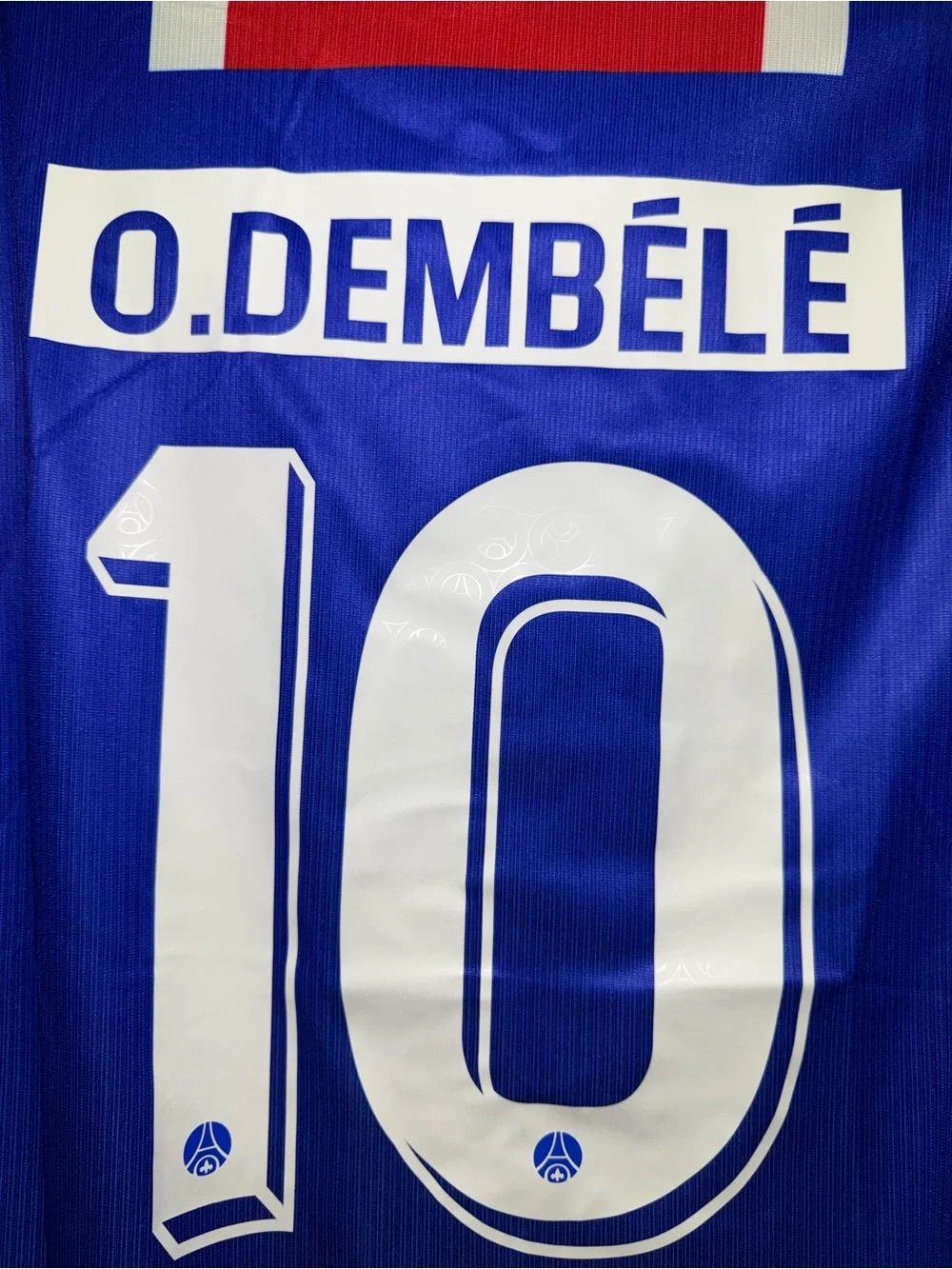 PSG Home Jersey - 26/27 O. Dembélé #10